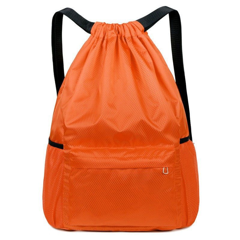 Sporty backpack with drawstring, 20 L, waterproof