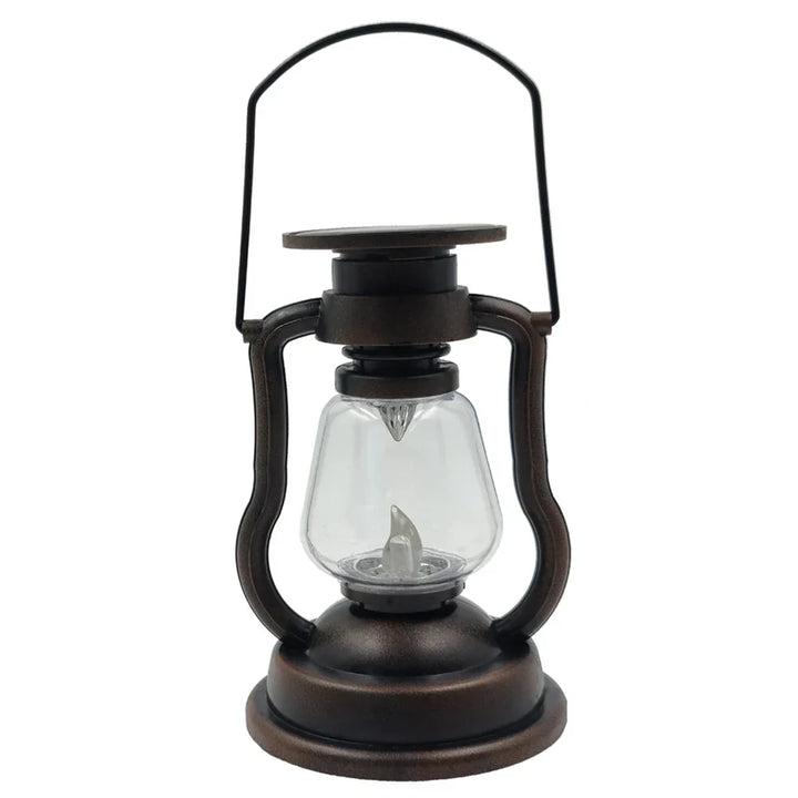 Retro Solar Lantern – Vintage Style for Outdoor Camping, Garden and Balcony, Weatherproof and Energy Efficient | Bowlift