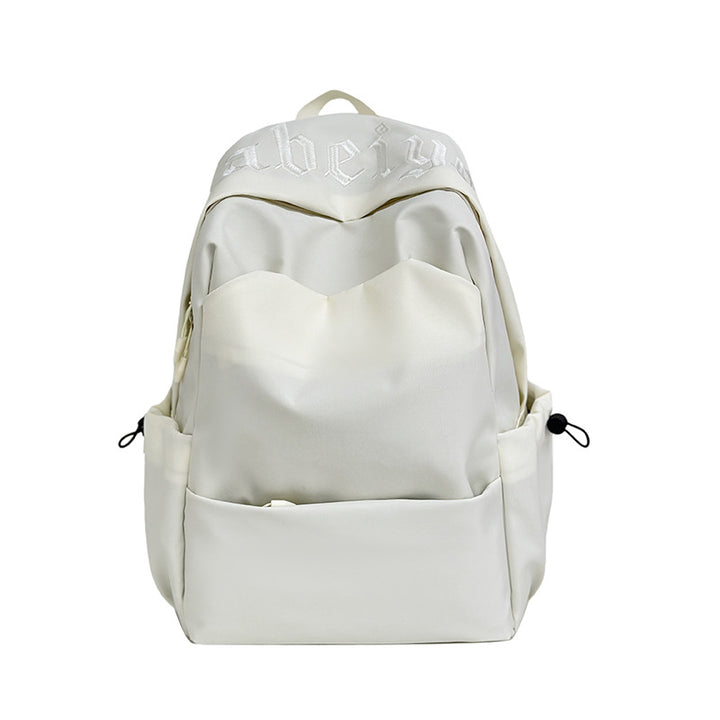 Large backpack, 20–35 L, nylon, solid color