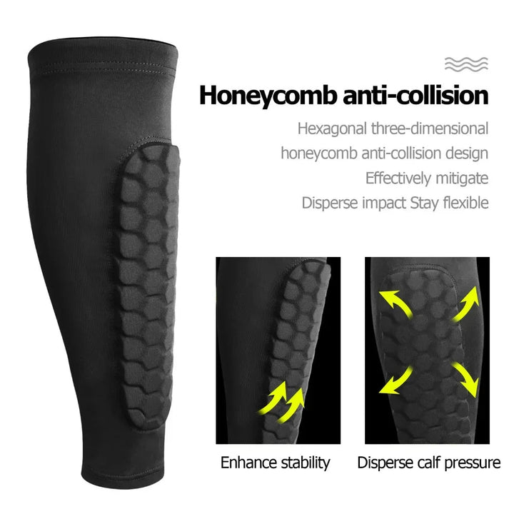 BowLift | Shin guards with shock-absorbing honeycomb structure - Football protection