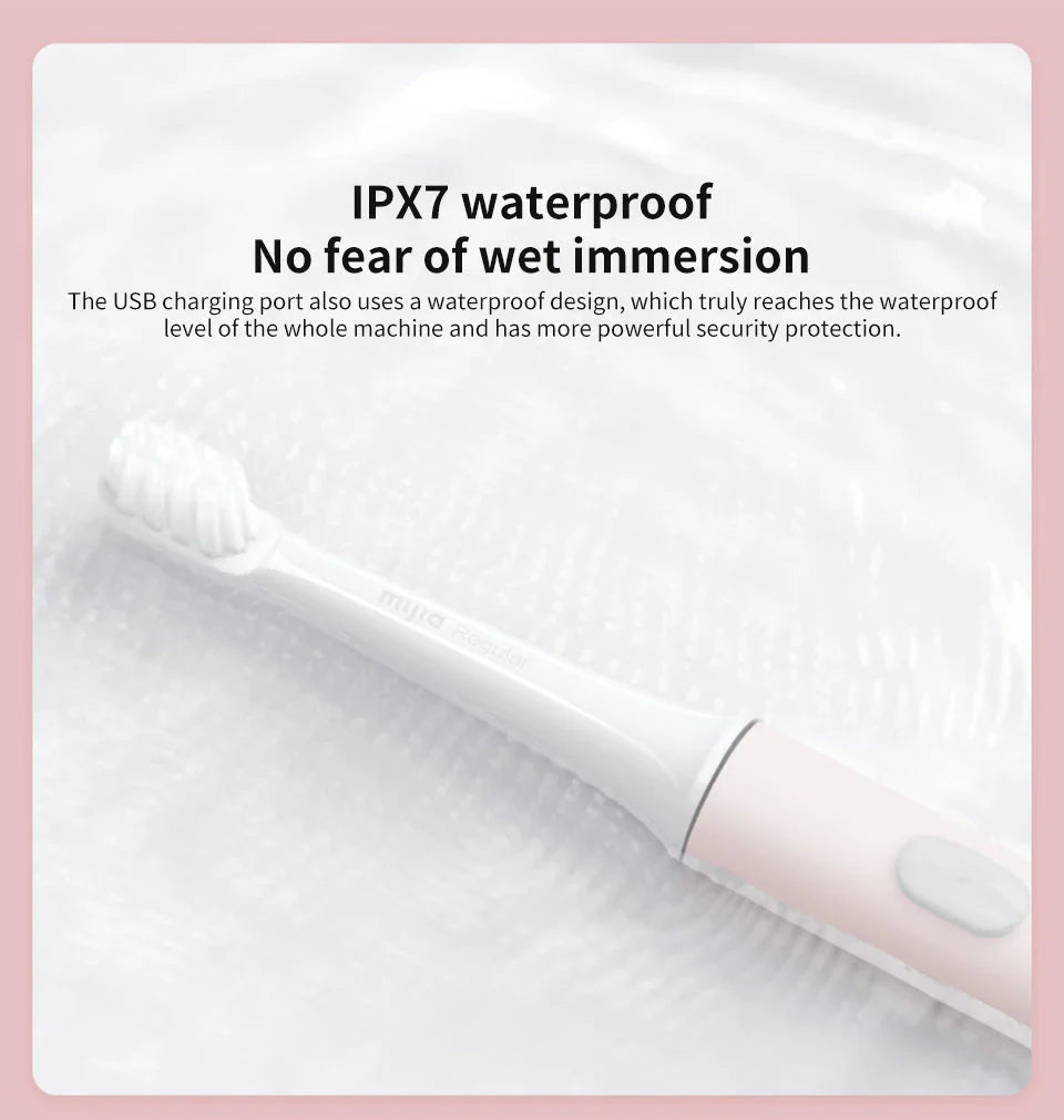 BowLift | Electric Sonic Toothbrush – Waterproof and USB rechargeable
