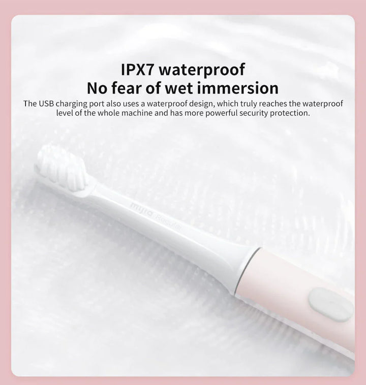 BowLift | Electric Sonic Toothbrush – Waterproof and USB rechargeable
