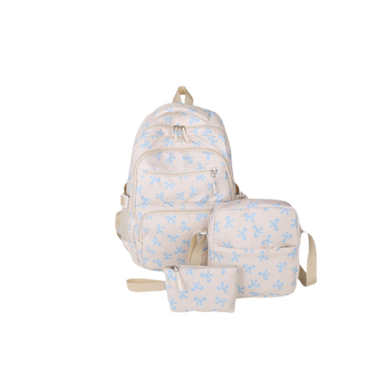 Nylon backpack, large capacity, modern design