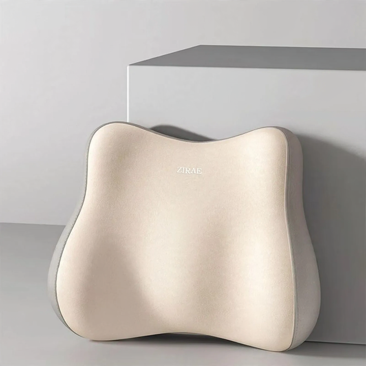 Ergonomic lumbar support with memory foam