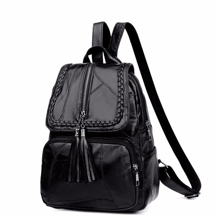Women’s Backpack made of PU Leather, 20–35 L, Model 2066