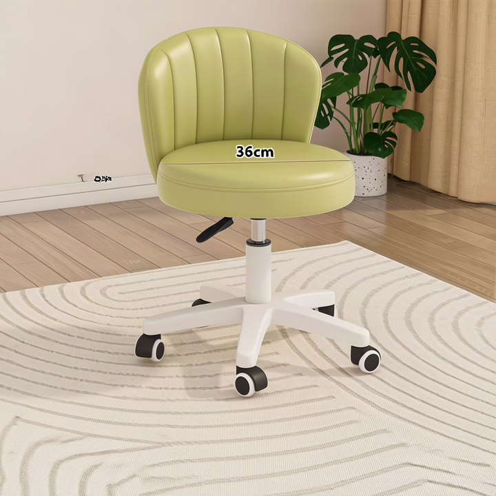 Bar stool with bowl and high backrest