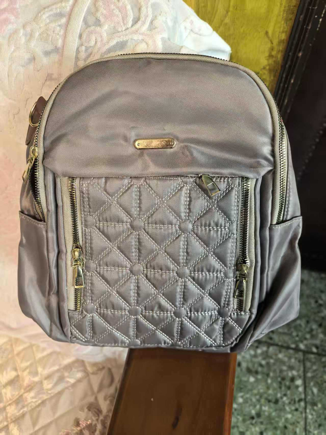 Backpack made of Oxford fabric, women, back protection