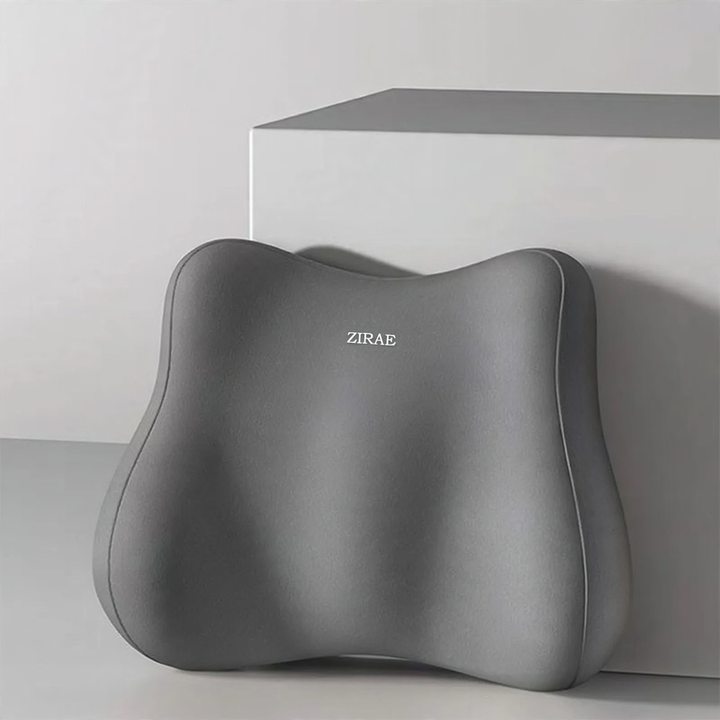Ergonomic lumbar support with memory foam