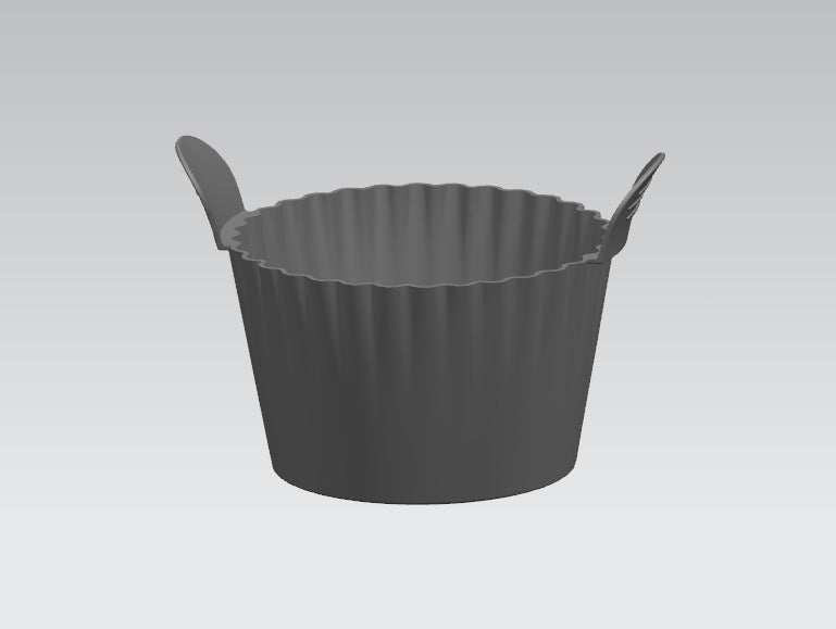 Silicone baking mold, egg shape, 9×7.5×5.5 cm