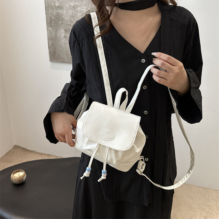 Double Backpack, PU Material, Modern Design