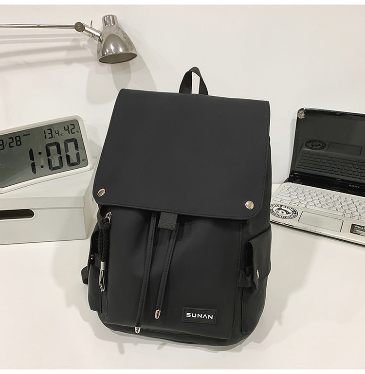 Backpack, up to 20 L, PU material, 15-inch laptop