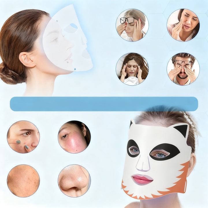 LED Red Light Face Mask