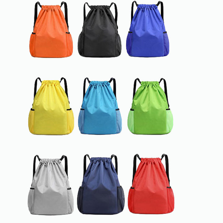 Sporty backpack with drawstring, 20 L, waterproof