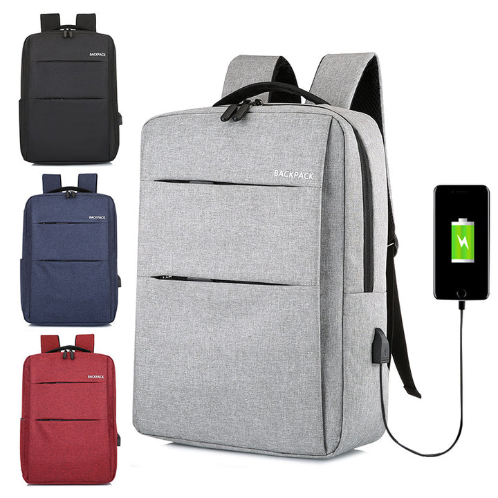 Large business backpack made of Oxford fabric, up to 15.6 inches