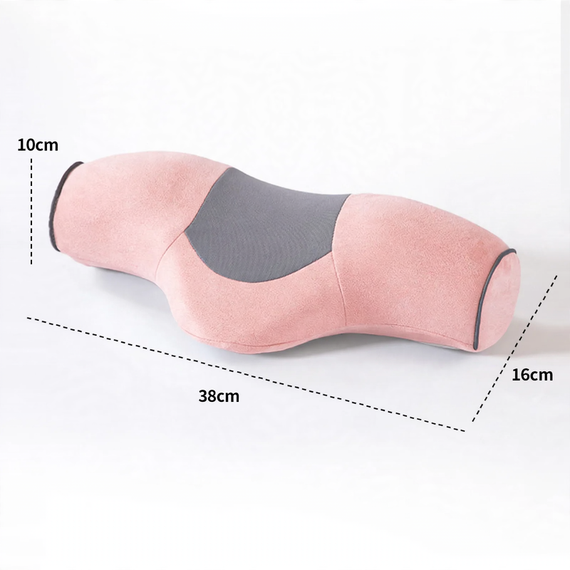 Neck pillow with heat function and massage, round