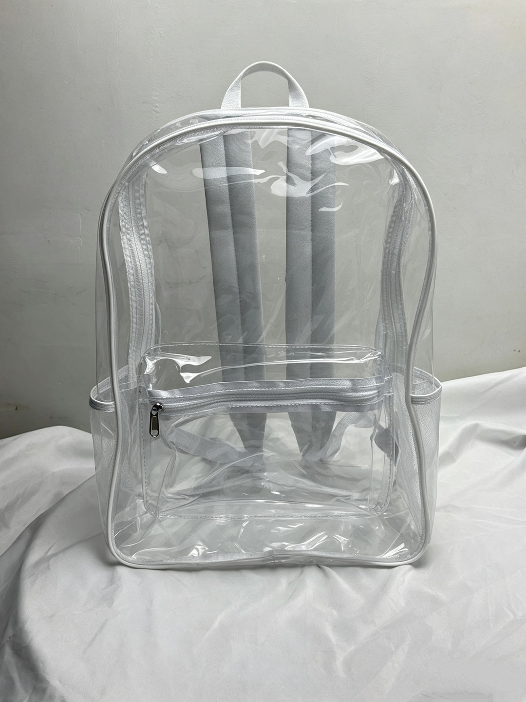 Transparent PVC backpack with large capacity