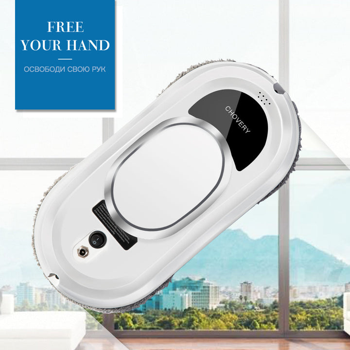 BowLift | CleanBot Smart Window Cleaner with Remote Control – Streak-Free Glass Cleaning