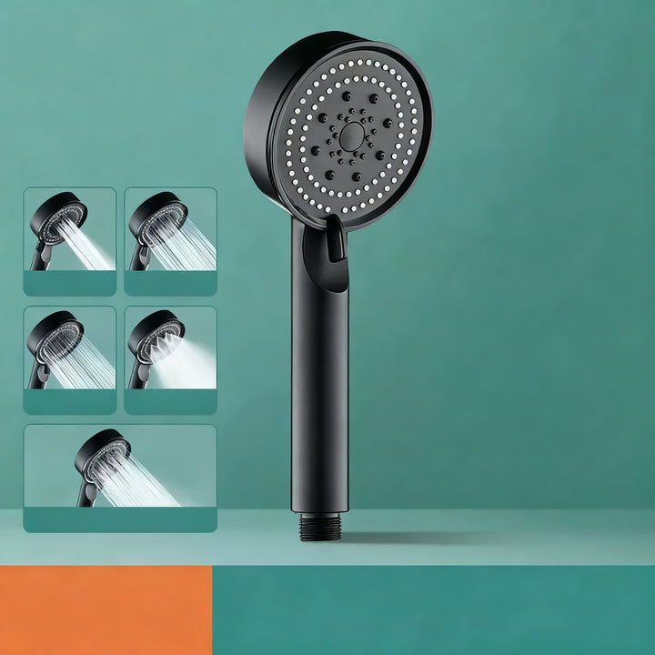 Shower head with high pressure function, ABS