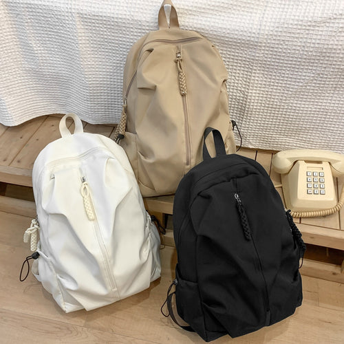 Nylon backpack, up to 20 L, lightweight