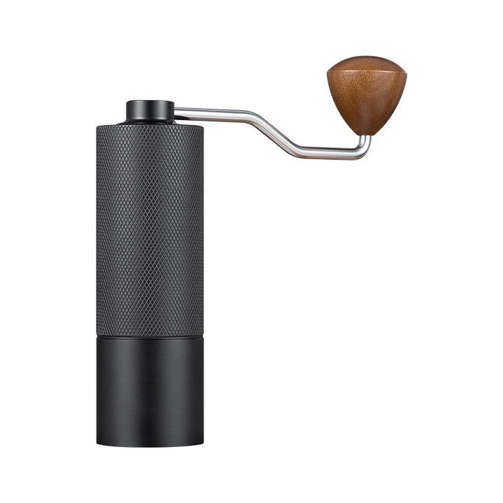Hand coffee grinder with steel core, luxury design