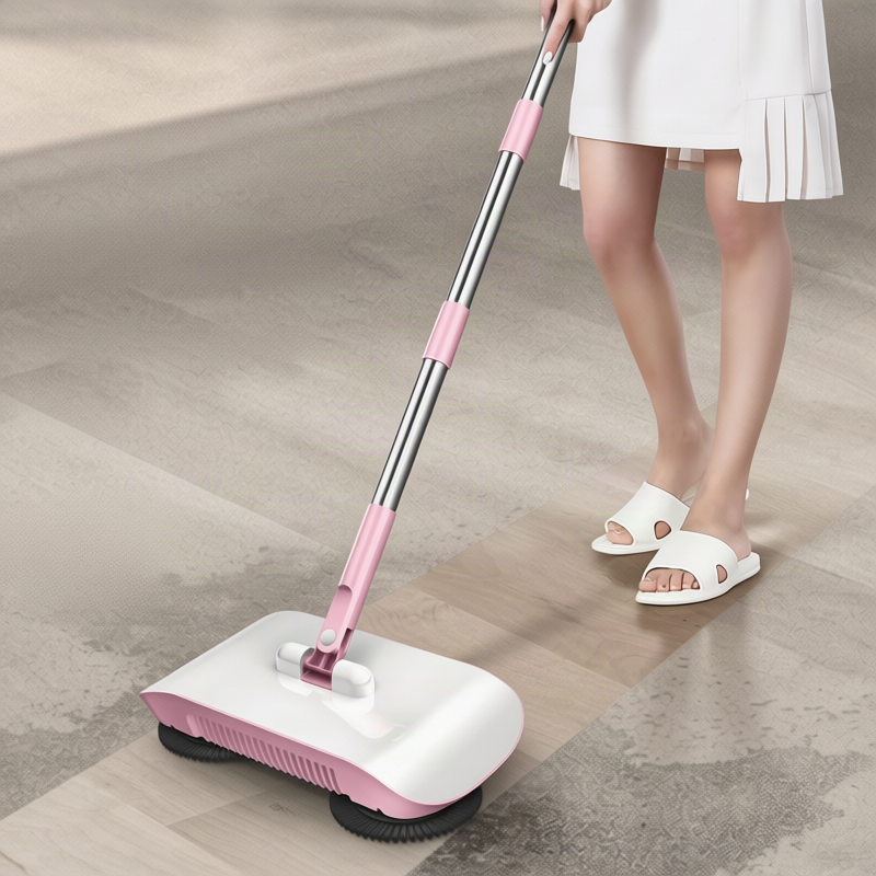 Broom set with shovel, 2-piece
