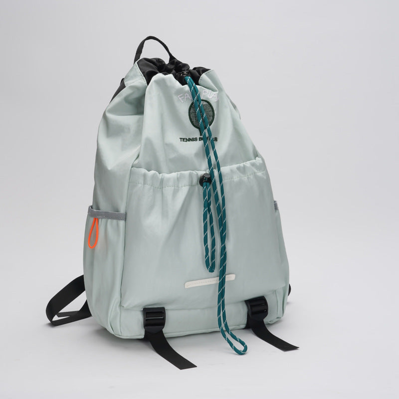 Nylon backpack, ultralight, drawstring