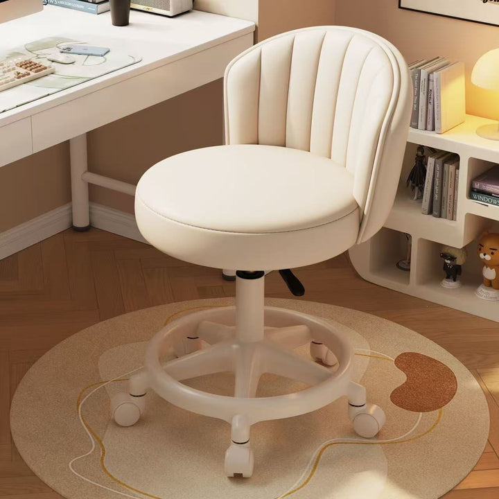 Bar stool with bowl and high backrest