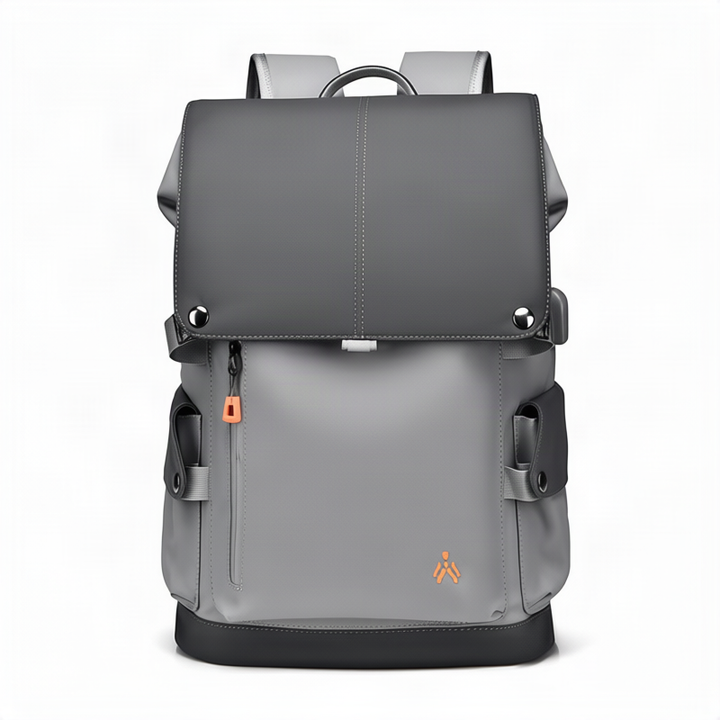 Backpack, 20–35 L, contrasting colors, up to 16 inches