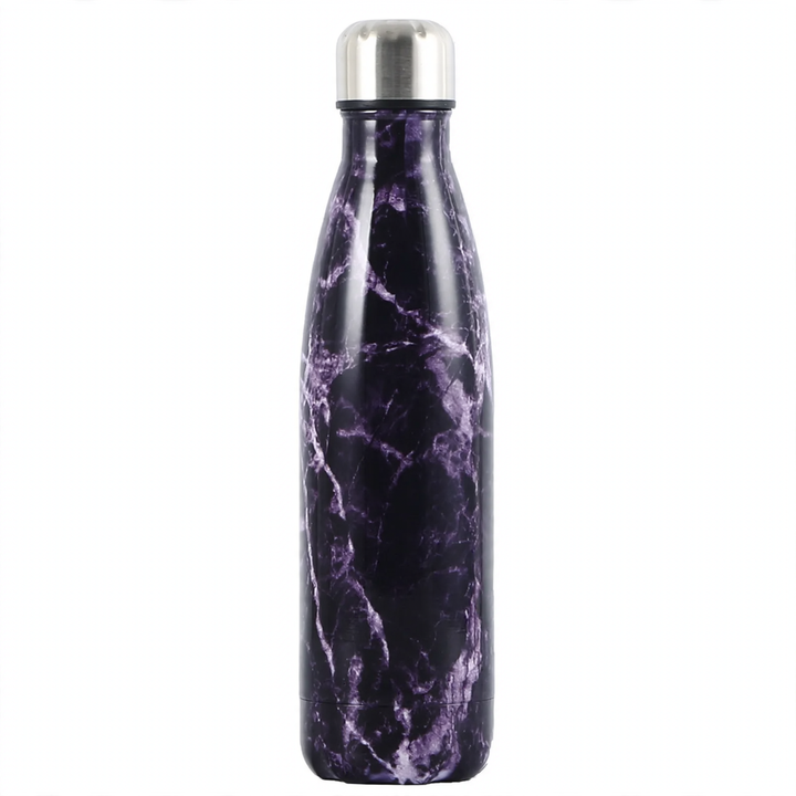 Insulated stainless steel drinking bottle, 500 ml