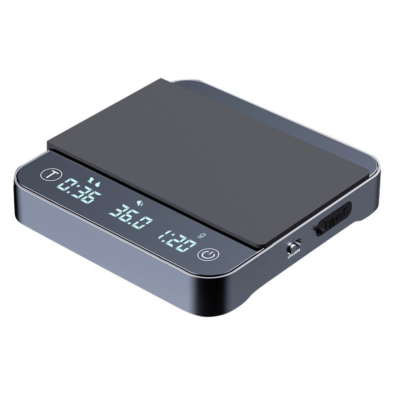 Electronic espresso scale with timer