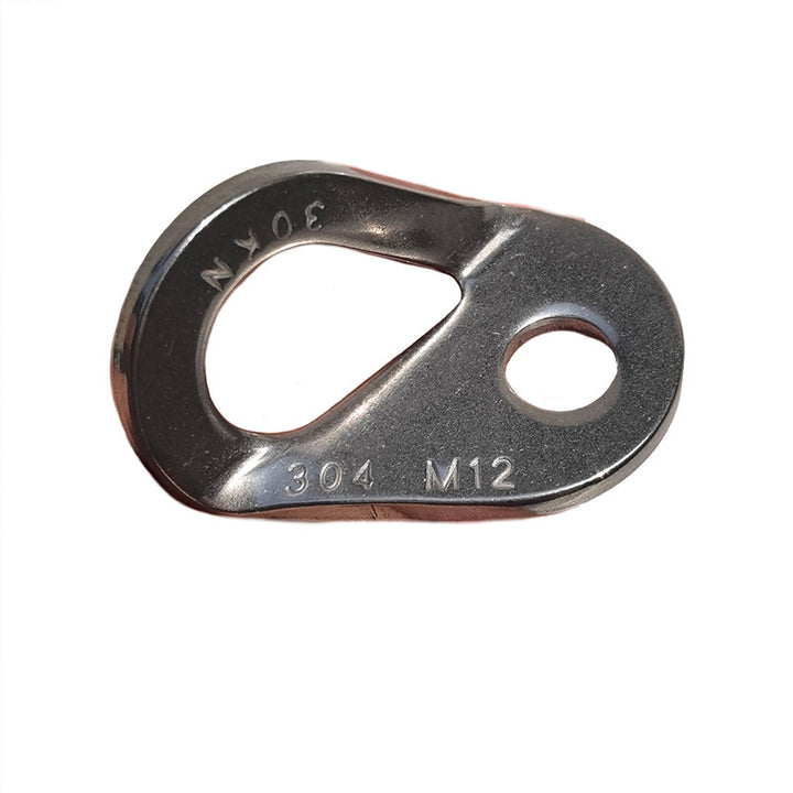 Steel carabiner for climbing, 25 KN