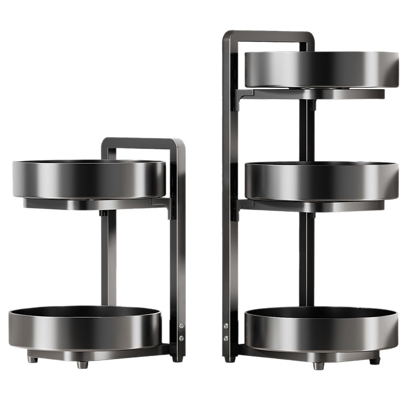 Rotatable spice rack, 2-3 layer