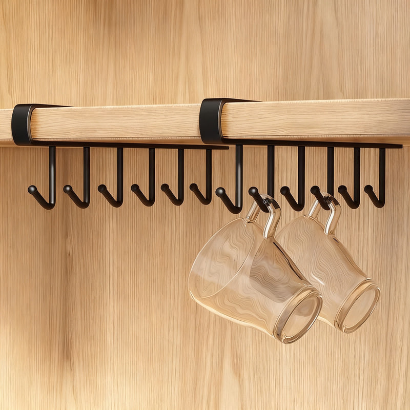Kitchen roll holder with aluminum and walnut wood