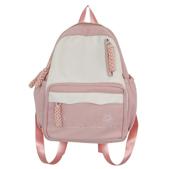 Nylon-Backpack, breathable, solid colors