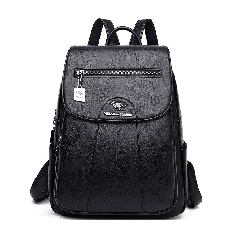 Women's Backpack, PU Leather, Vintage Style