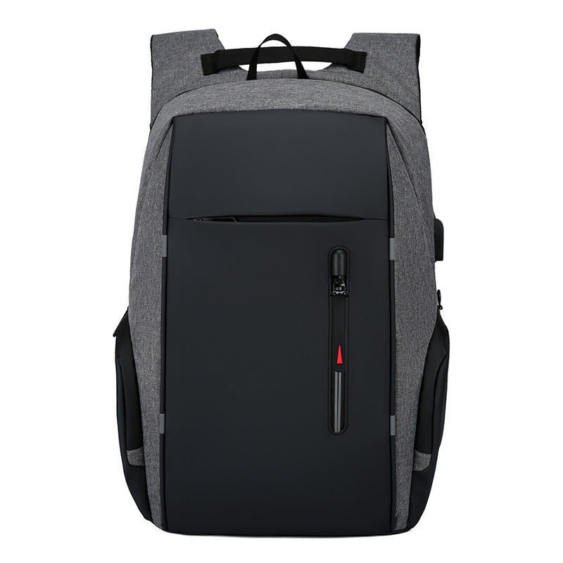 Business backpack with USB, 20–35 L, Oxford fabric