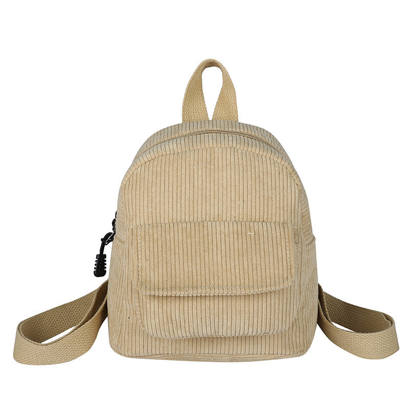 Velvet backpack, compact and durable