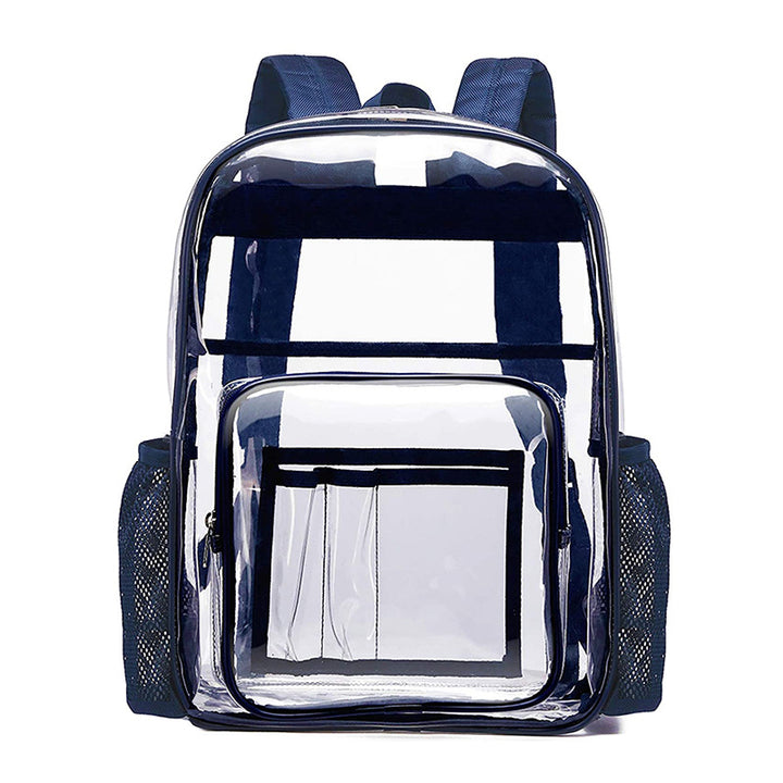 Transparent PVC backpack, waterproof, 20–35 L