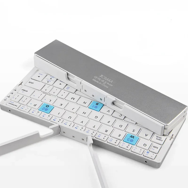 BowLift | Foldable Bluetooth Keyboard with Magnetic Stand for Tablets