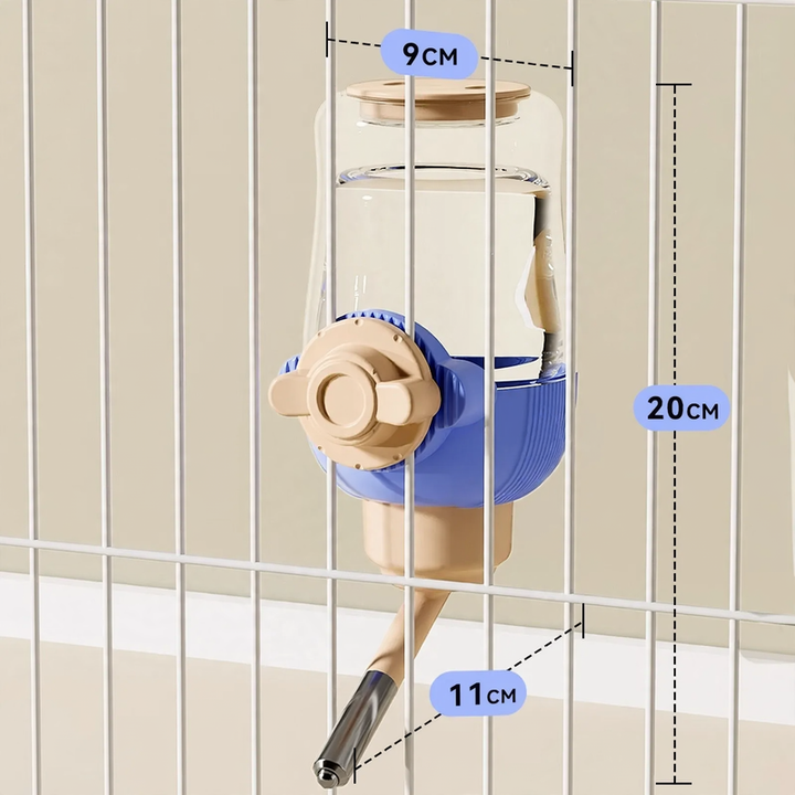 Hanging water and feeding bowls for pets
