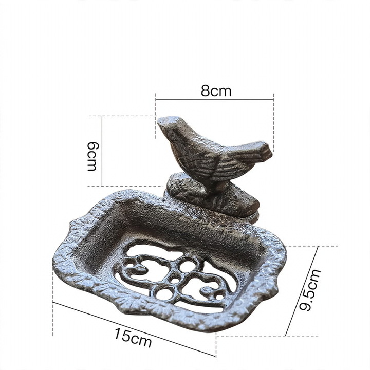 Cast Iron Towel Holder in Vintage Style