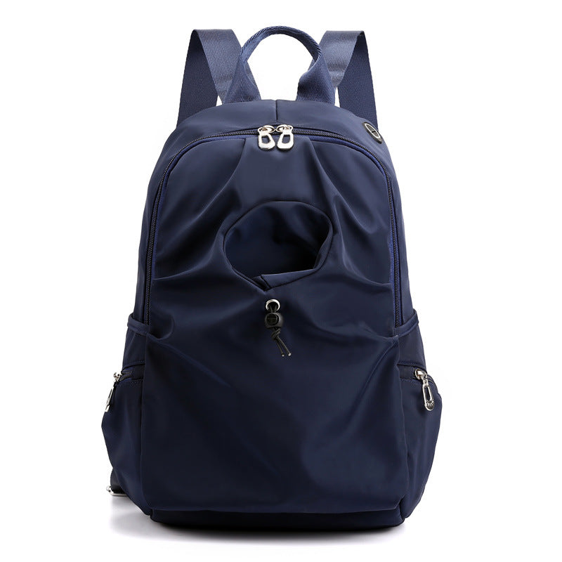 Backpack with drink compartment, nylon, back load balance