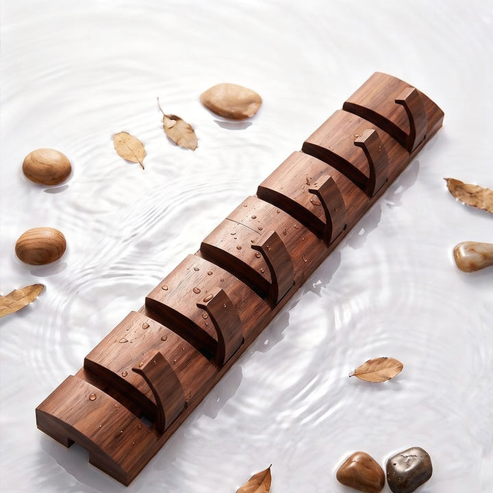 Foldable door hooks made of ABS, invisibly mounted