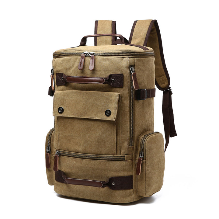 Canvas backpack, 20–35 L, for laptops up to 15 inches