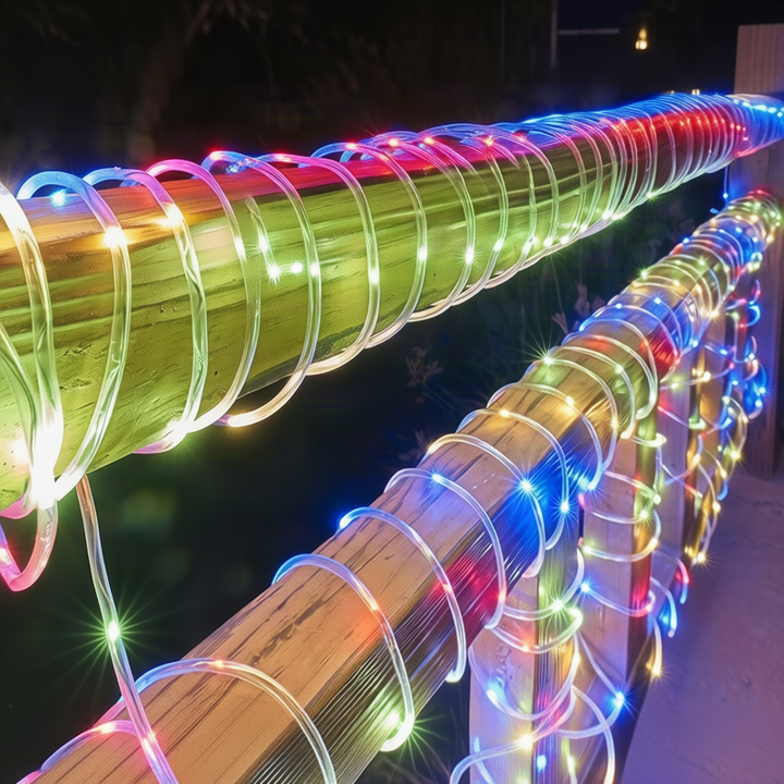 LED string lights, 10 m, 100 lights, USB/battery