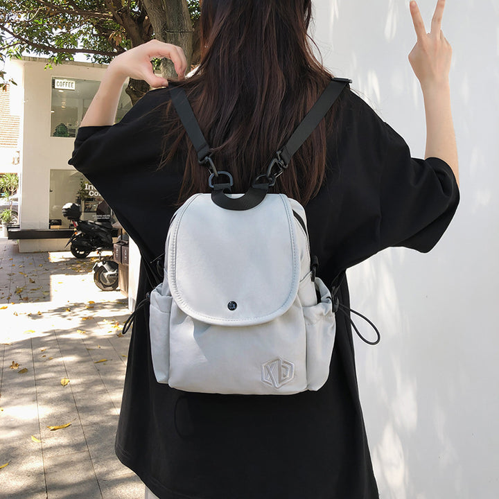Waterproof women's nylon backpack