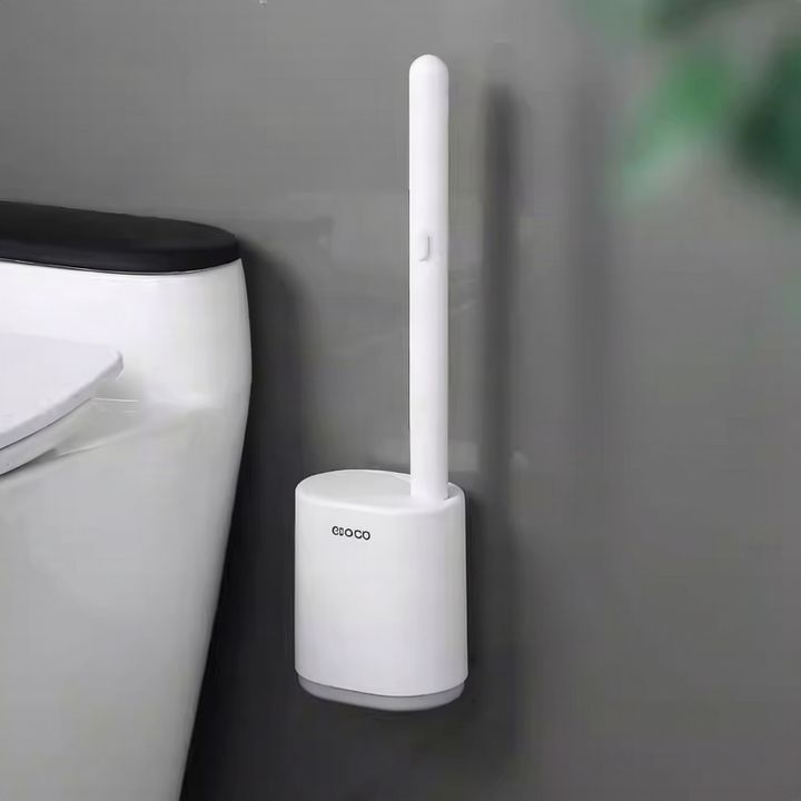 Disposable toilet brush with replacement heads