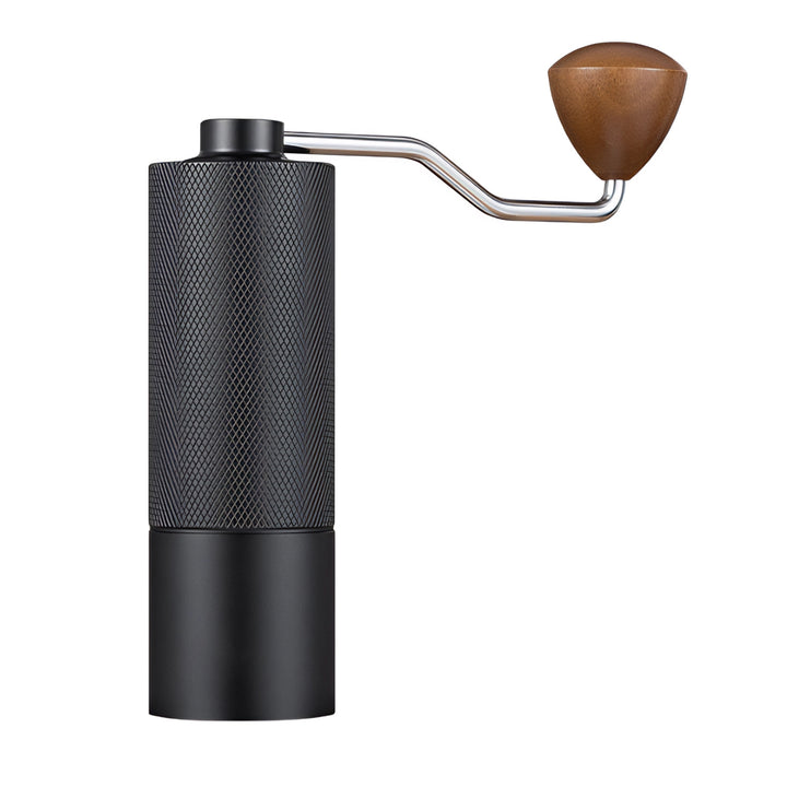 Hand coffee grinder with steel core, luxury design