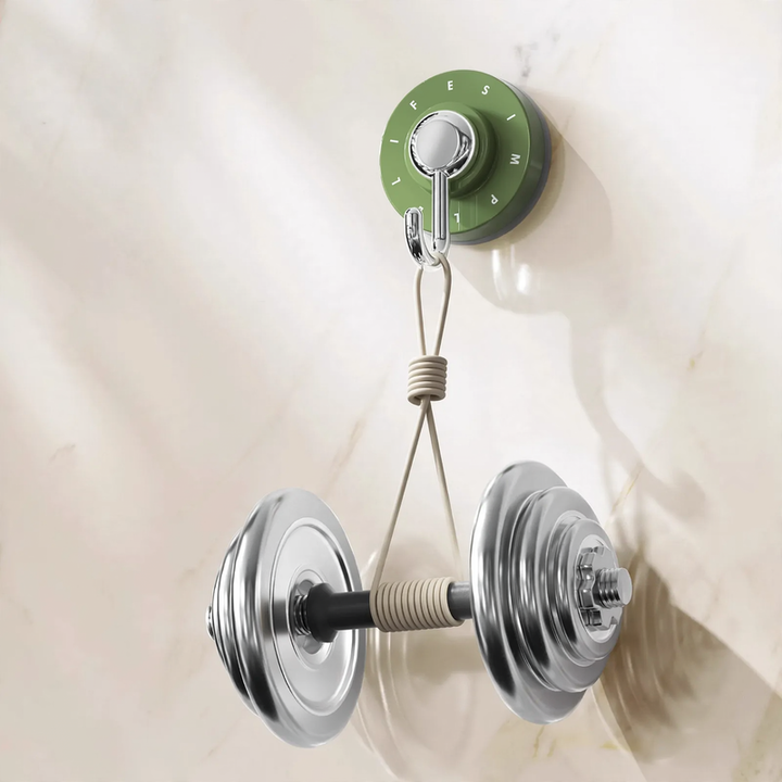 Suction cup hooks, set of 4, plastic