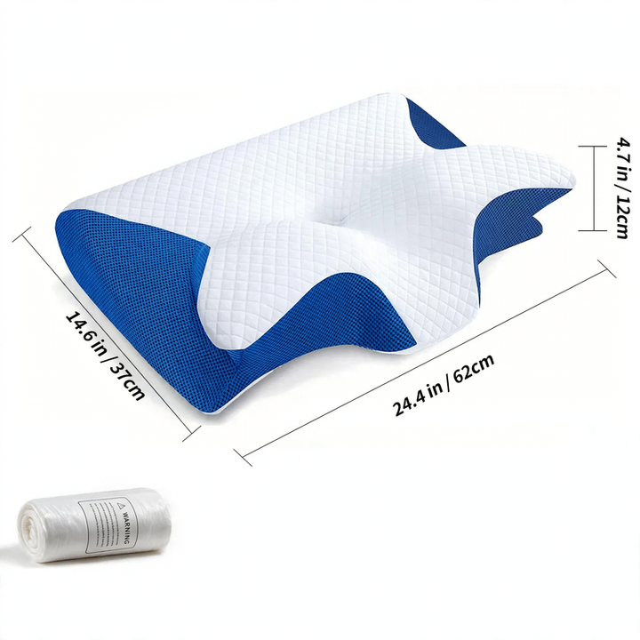 Butterfly-shaped Neck Support Pillow made of Memory Foam
